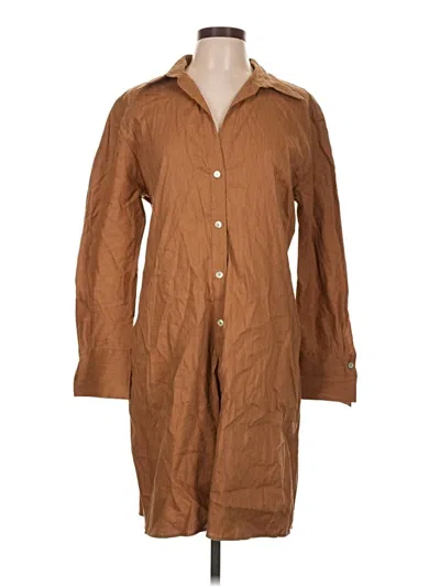 Pre-owned Vince Casual Dress In Brown