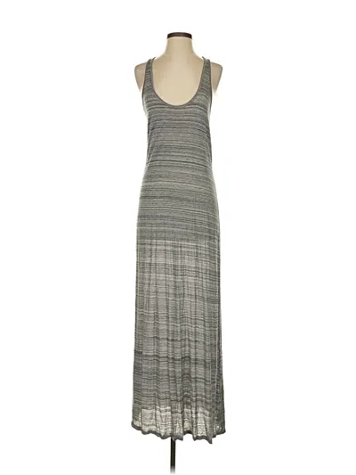 Pre-owned Vince Casual Dress In Gray