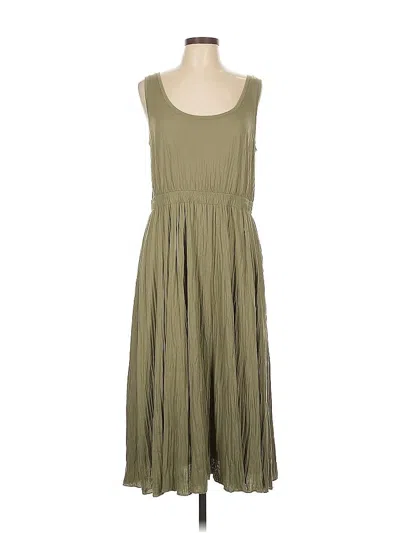 Pre-owned Vince Casual Dress In Green