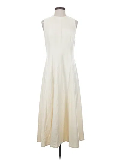 Pre-owned Vince Casual Dress In Ivory
