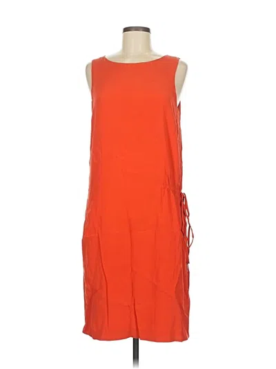 Pre-owned Vince Casual Dress In Orange