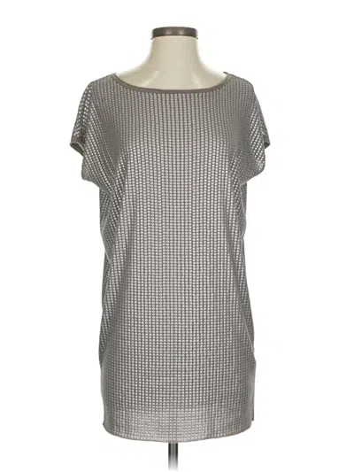 Pre-owned Vince Casual Dress In Silver