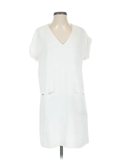 Pre-owned Vince Casual Dress In White