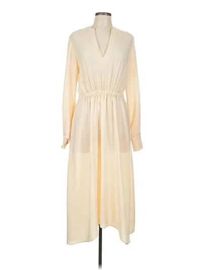 Pre-owned Vince Casual Dress In White