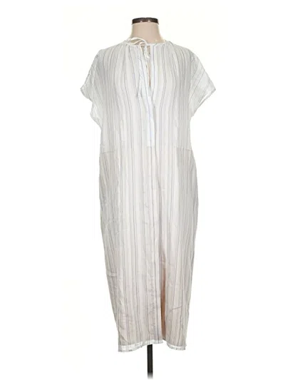 Pre-owned Vince Casual Dress In White