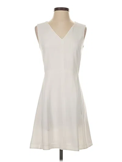 Pre-owned Vince Casual Dress In White