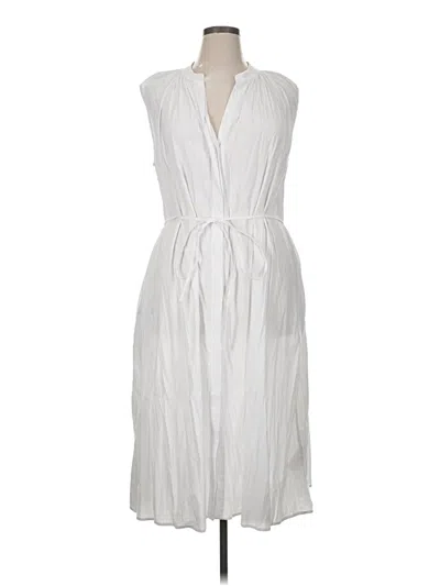 Pre-owned Vince Casual Dress In White