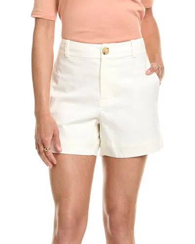Vince Casual Linen-blend Short In White