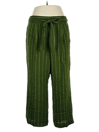 Pre-owned Vince Casual Pants In Green