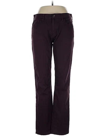 Pre-owned Vince Casual Pants In Purple