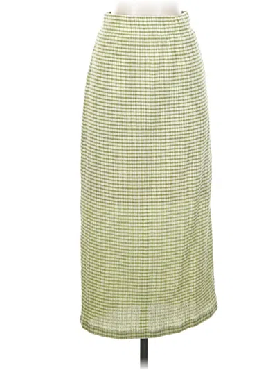 Pre-owned Vince Casual Skirt In Green