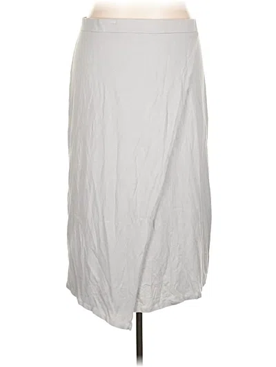 Pre-owned Vince Casual Skirt In Silver
