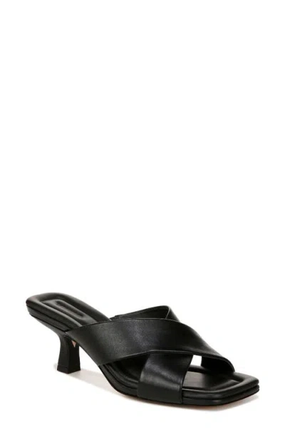 Vince Cecila Crisscross Sandal In Black
