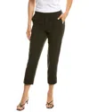 Vince Cropped Checked Wool-blend Flannel Tapered Pants
