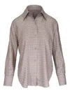 Vince Checked Shirt In Multi