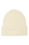 Vince Chunkky Rib Wool & Cashmere Beanie In Blanc