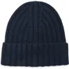 Vince Chunkky Rib Wool & Cashmere Beanie In Blue