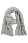 Vince Chunky Marl Scarf In Brown