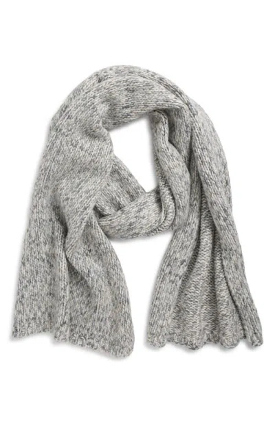 Vince Chunky Marl Scarf In Brown
