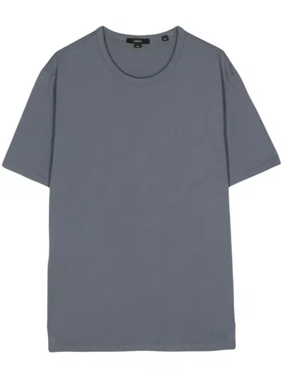 Vince Classic Crew Neck T-shirt In Blue