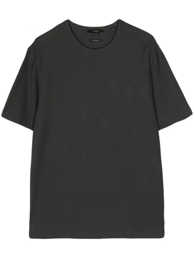 Vince Classic Crew Neck T-shirt In Grey