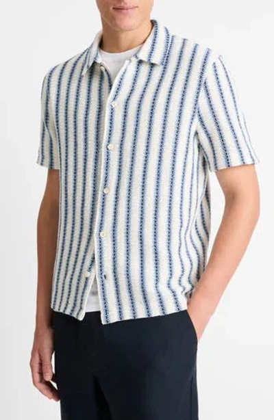 VINCE VINCE CLASSIC FIT SHORT SLEEVE BUTTON-UP SHIRT