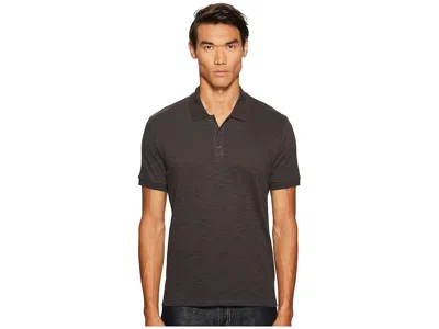 Vince Classic Polo In Brown