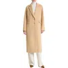 Vince Classic Wool Blend Coat In Nude