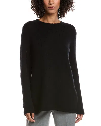 Vince Clean Trim Wool & Cashmere-blend Sweater In Black