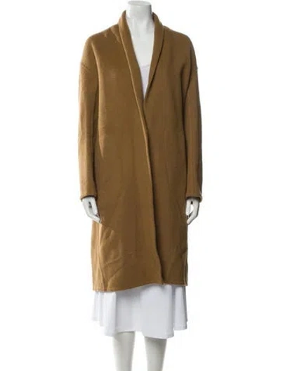 Pre-owned Vince Coat In Brown