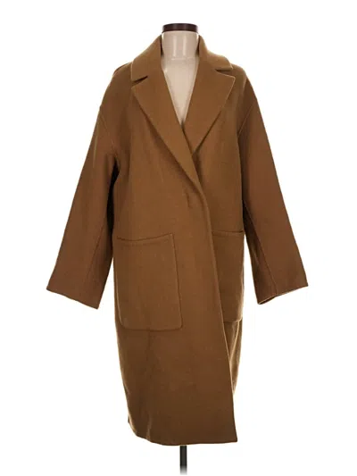 Pre-owned Vince Coat In Brown