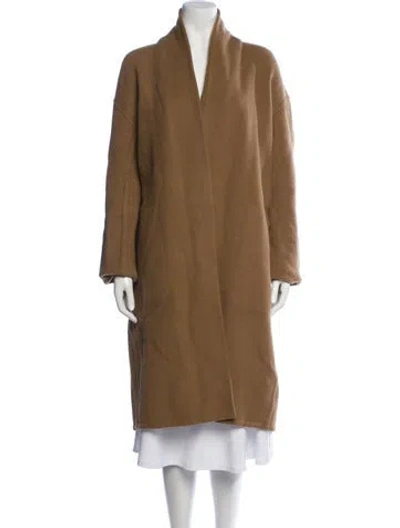Pre-owned Vince Coat In Brown
