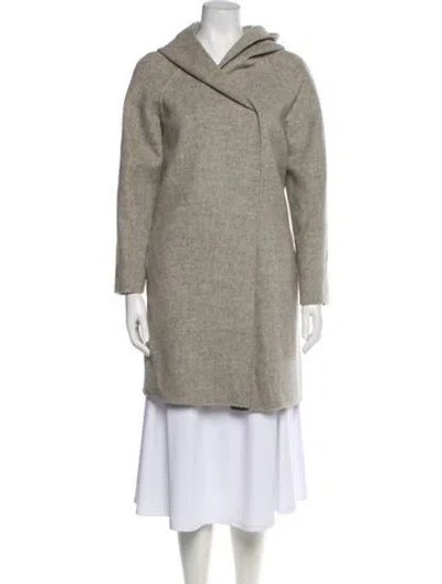 Pre-owned Vince Coat In Gray