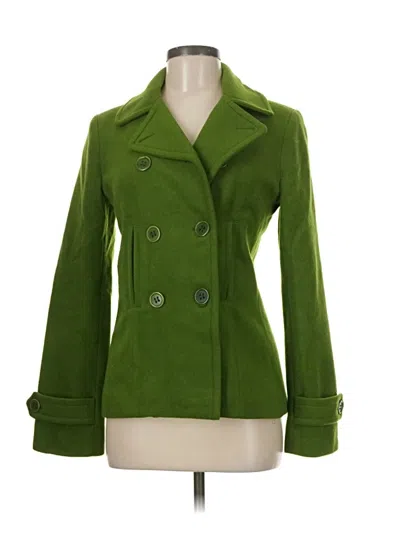Pre-owned Vince Coat In Green