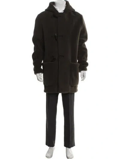 Pre-owned Vince Coat In Green