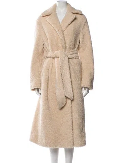 Pre-owned Vince Coat In Neutral