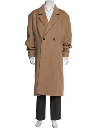Pre-owned Vince Coat In Neutrals