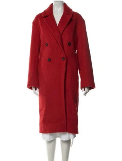 Pre-owned Vince Coat In Red