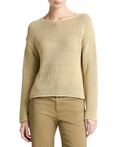 VINCE VINCE COATED COTTON PULLOVER