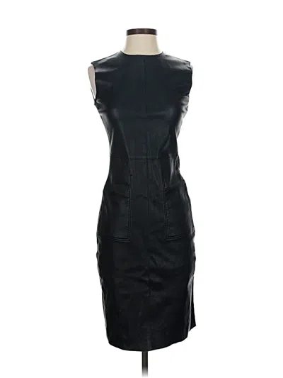 Pre-owned Vince Cocktail Dress In Black
