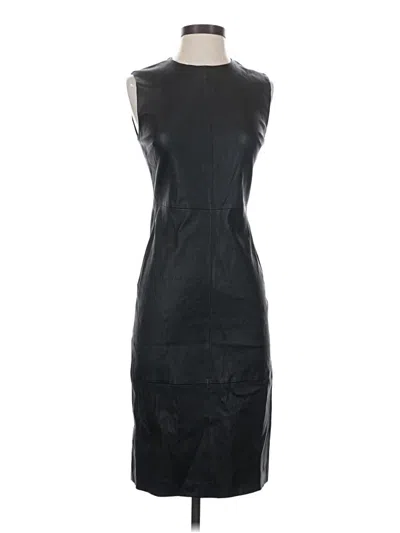 Pre-owned Vince Cocktail Dress In Black