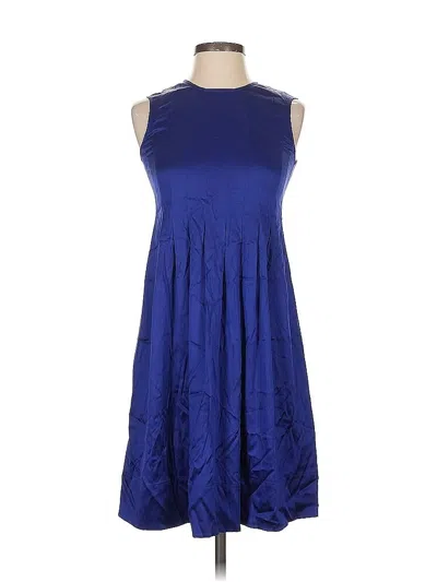 Pre-owned Vince Cocktail Dress In Blue