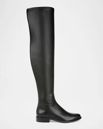 Vince Cody Leather Over-the-knee Boots In Black Leather