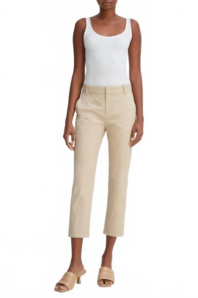 VINCE COIN POCKET CHINO PANTS IN LATTE