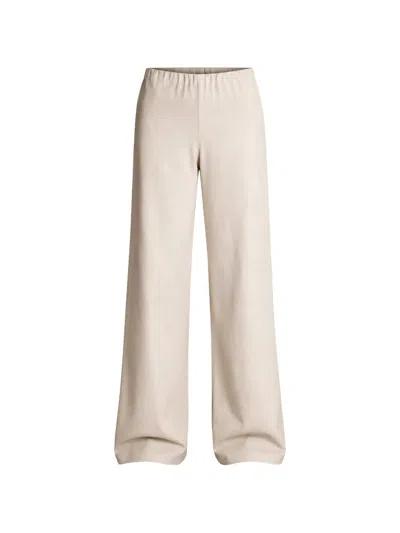 Vince Colette Cotton Twill Trousers In Animal Print