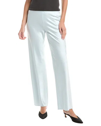 Vince Colette High Waist Crushed Shine Bias Pant In White