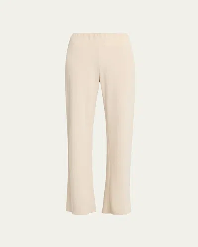 Vince Colette High-rise Linen Bias Pants In Neutral