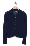 Vince Collared Button-up Shirt In Blue