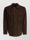 Vince Collared Flap Pockets Long Sleeves Jacket