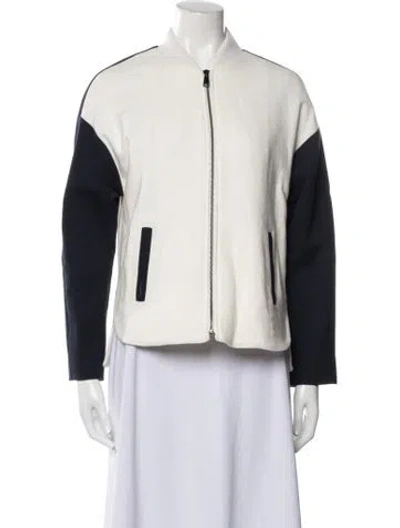 Pre-owned Vince Colorblock Pattern Jacket